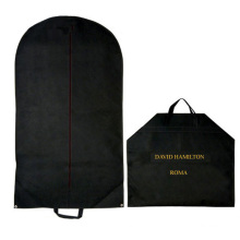 Personalized lightweight dust cover nonwoven garment Bags foldable travel dress clothes suit non woven garment Bag